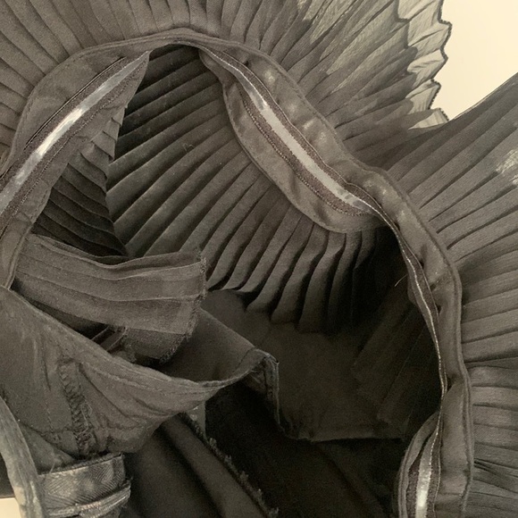 Bebe One Shoulder Silk Corset Bustier - Picture 13 of 14